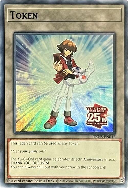 Token: Jaden [TKN5-EN012] Super Rare | Shuffle n Cut Hobbies & Games