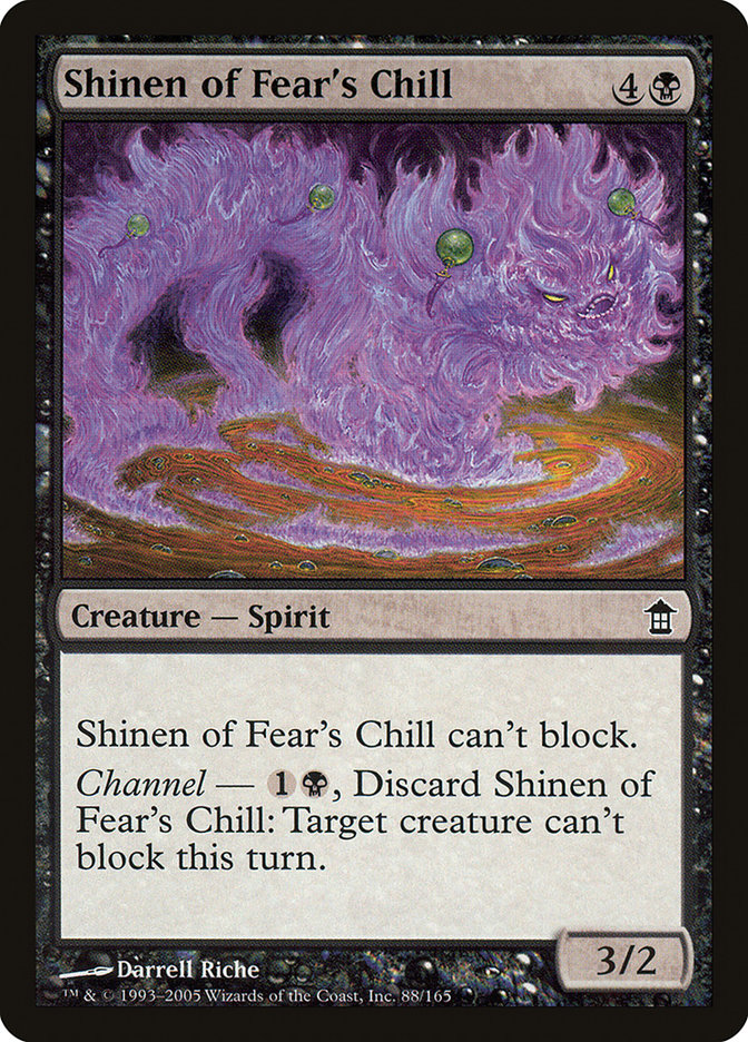 Shinen of Fear's Chill [Saviors of Kamigawa] | Shuffle n Cut Hobbies & Games