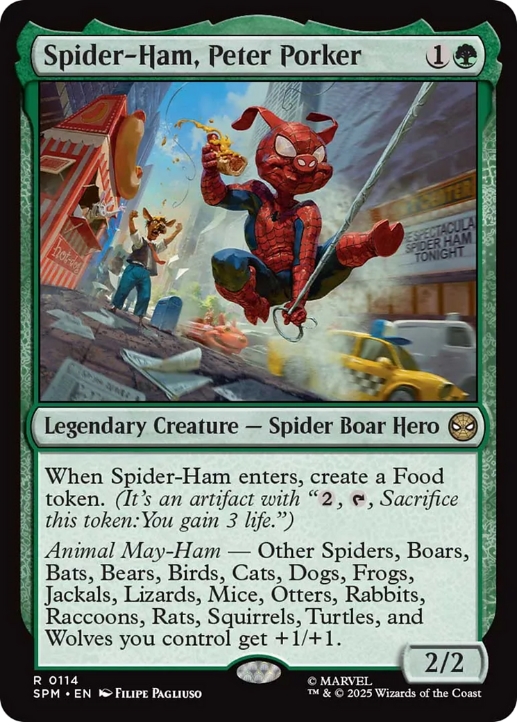 Spider-Ham, Peter Porker [Marvel's Spider-Man] | Shuffle n Cut Hobbies & Games