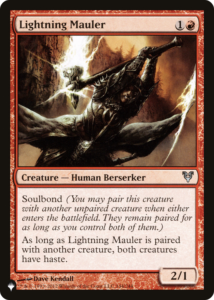 Lightning Mauler [The List] | Shuffle n Cut Hobbies & Games