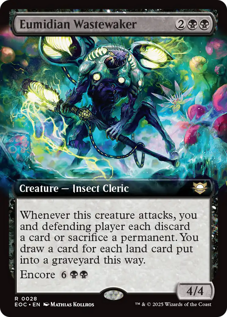 Eumidian Wastewaker (Extended Art) [Edge of Eternities Commander] | Shuffle n Cut Hobbies & Games