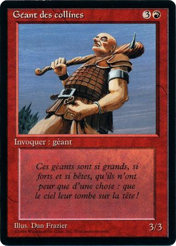 Hill Giant [Foreign Black Border] | Shuffle n Cut Hobbies & Games