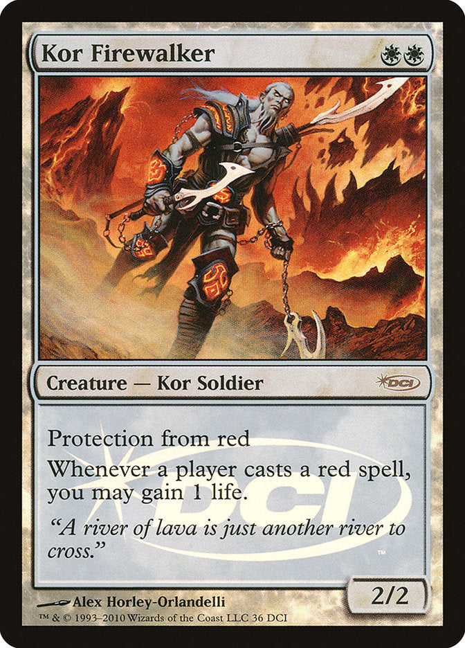 Kor Firewalker [Wizards Play Network 2010] | Shuffle n Cut Hobbies & Games