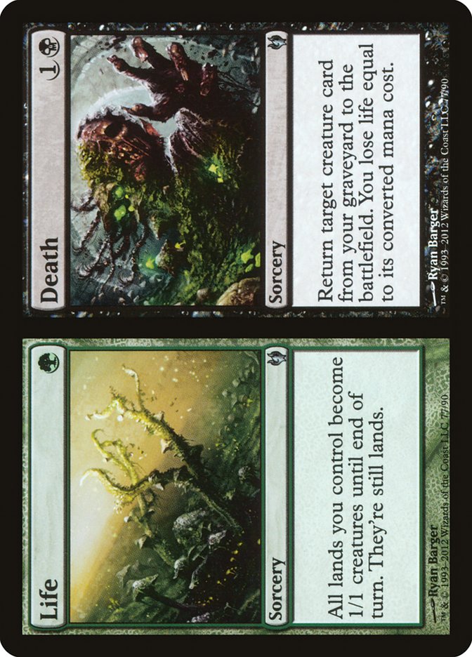 Life // Death [Duel Decks: Izzet vs. Golgari] | Shuffle n Cut Hobbies & Games