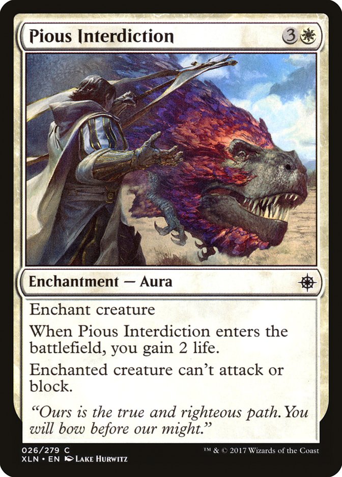 Pious Interdiction [Ixalan] | Shuffle n Cut Hobbies & Games