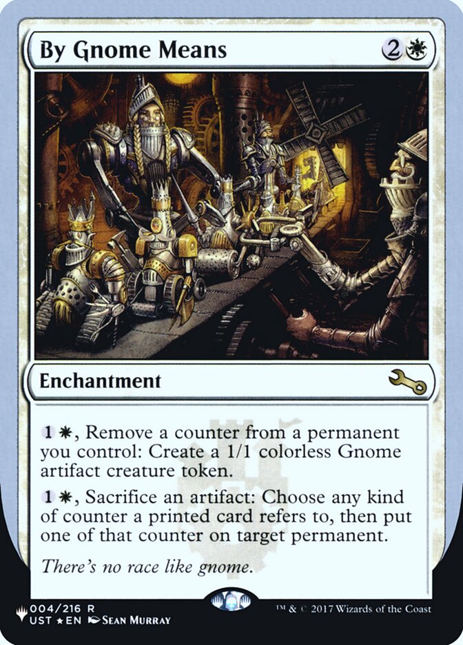 By Gnome Means (Unfinity Foil Edition) [The List] | Shuffle n Cut Hobbies & Games