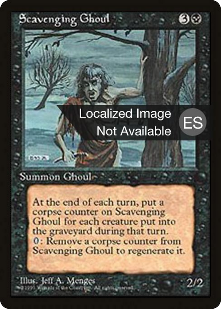 Scavenging Ghoul [Fourth Edition Foreign Black Border] | Shuffle n Cut Hobbies & Games