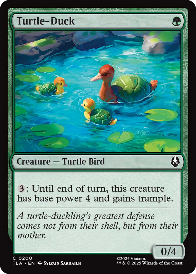 Turtle-Duck [Avatar: The Last Airbender] | Shuffle n Cut Hobbies & Games