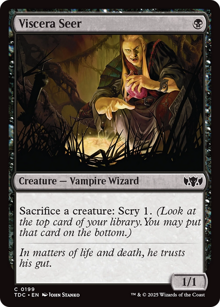 Viscera Seer [Tarkir: Dragonstorm Commander] | Shuffle n Cut Hobbies & Games