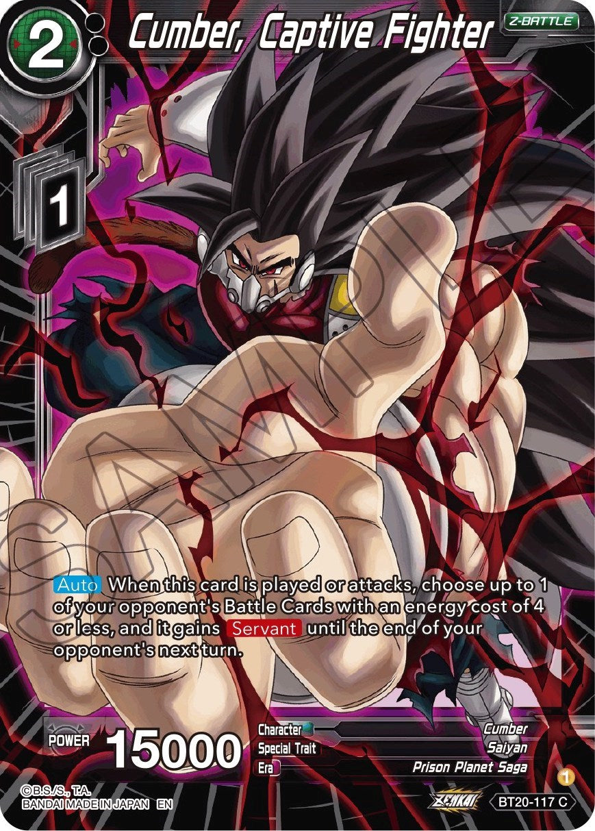 Cumber, Captive Fighter (BT20-117) [Power Absorbed] | Shuffle n Cut Hobbies & Games