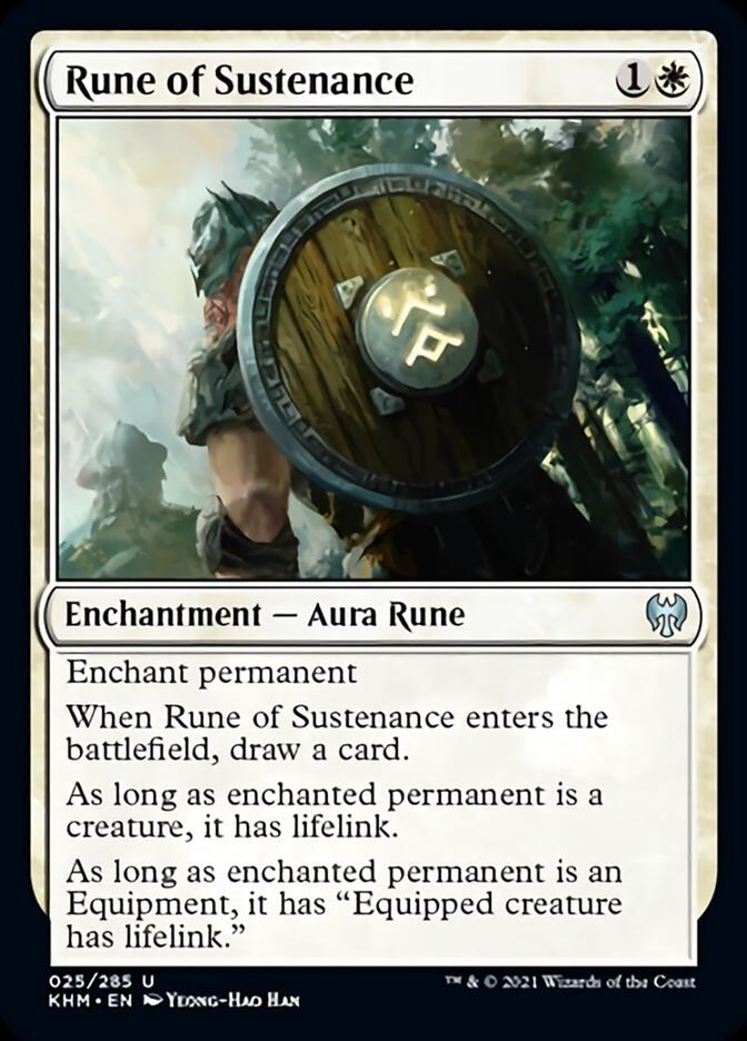 Rune of Sustenance [Kaldheim] | Shuffle n Cut Hobbies & Games