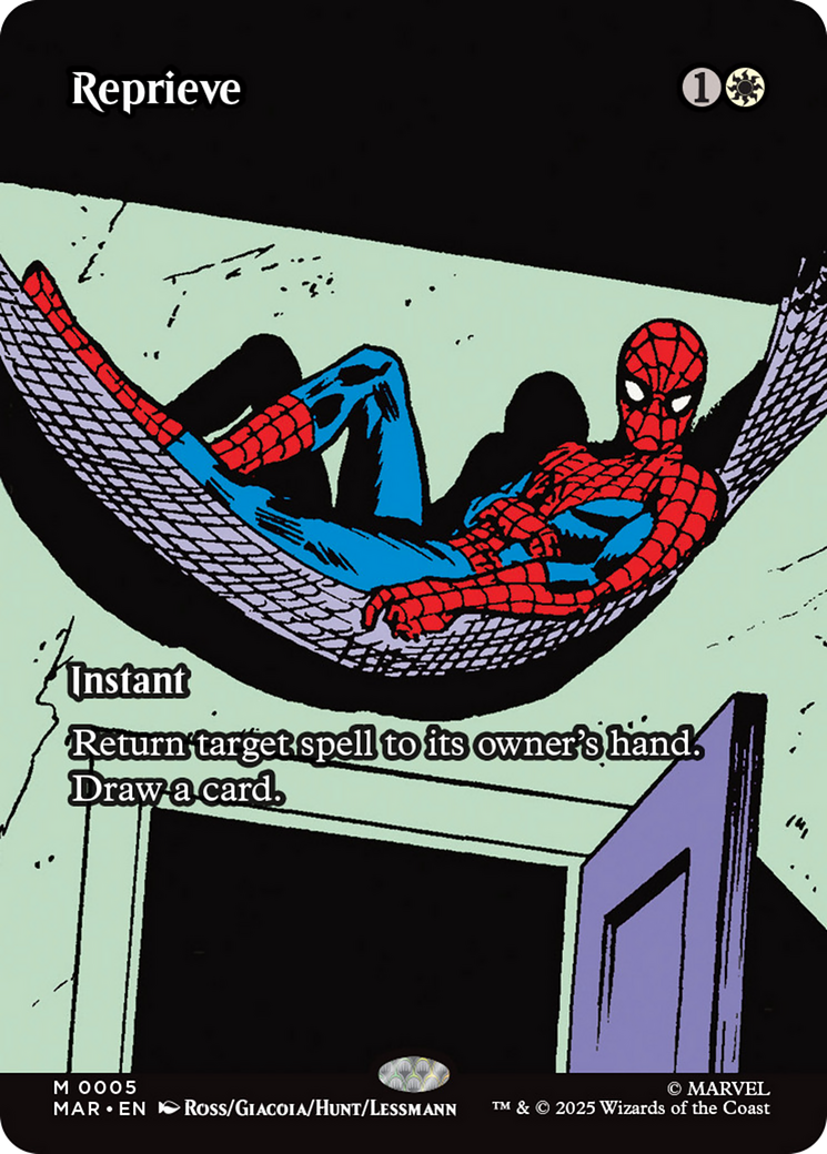 Reprieve (Borderless) [Marvel's Spider-Man: Eternal-Legal] | Shuffle n Cut Hobbies & Games