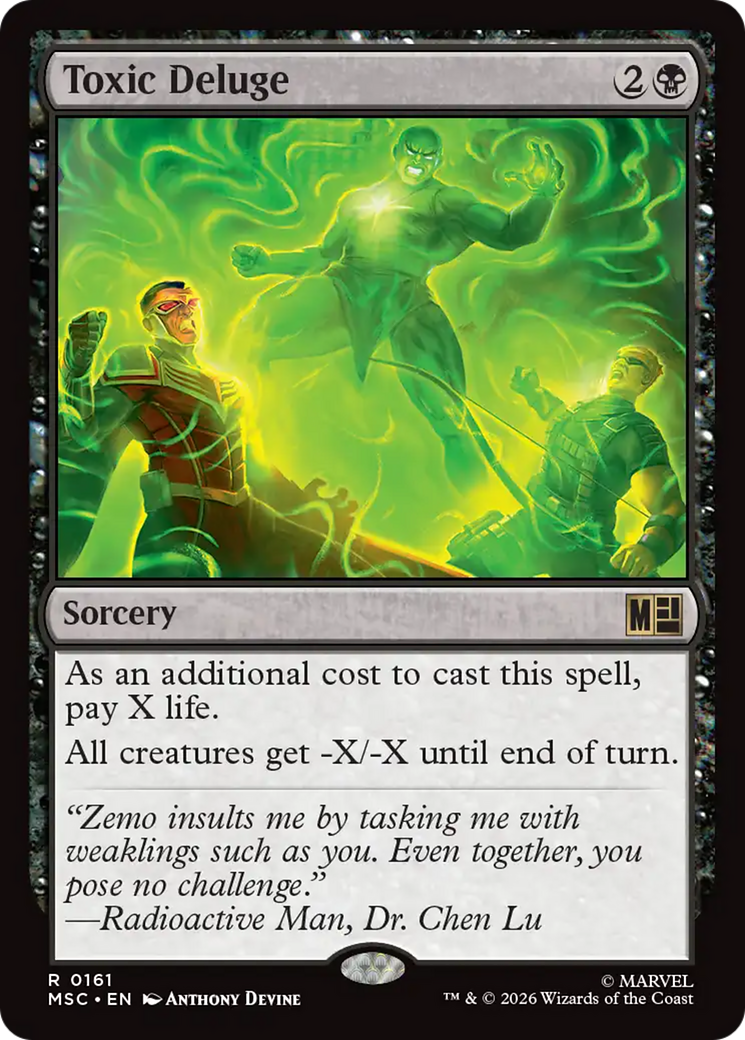 Toxic Deluge [Marvel Super Heroes Commander] | Shuffle n Cut Hobbies & Games