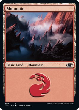 Mountain (109) [Jumpstart 2022] | Shuffle n Cut Hobbies & Games