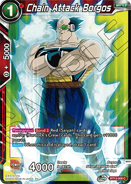 Chain Attack Borgos (Common) (BT13-009) [Supreme Rivalry] | Shuffle n Cut Hobbies & Games
