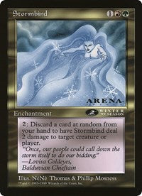 Stormbind (Oversized) [Oversize Cards] | Shuffle n Cut Hobbies & Games