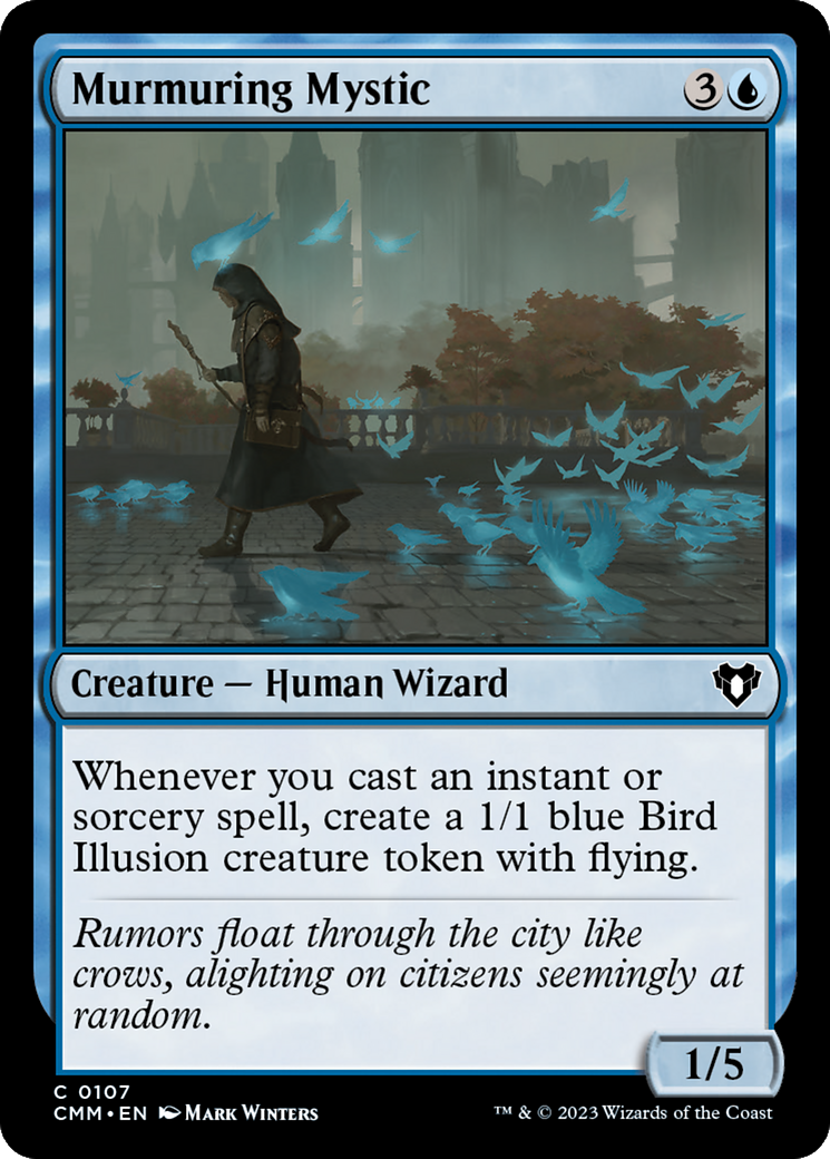 Murmuring Mystic [Commander Masters] | Shuffle n Cut Hobbies & Games