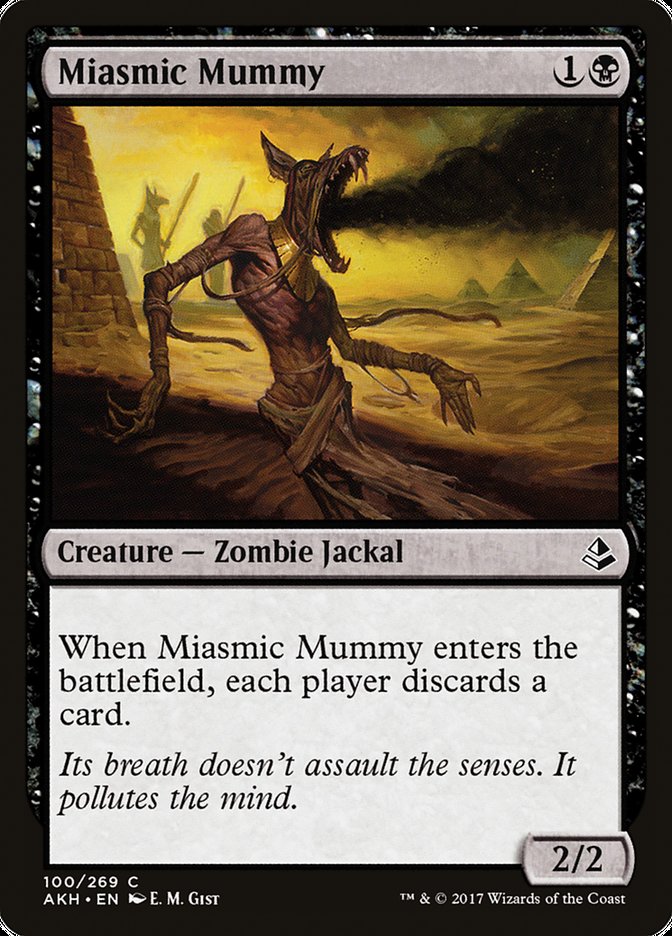 Miasmic Mummy [Amonkhet] | Shuffle n Cut Hobbies & Games