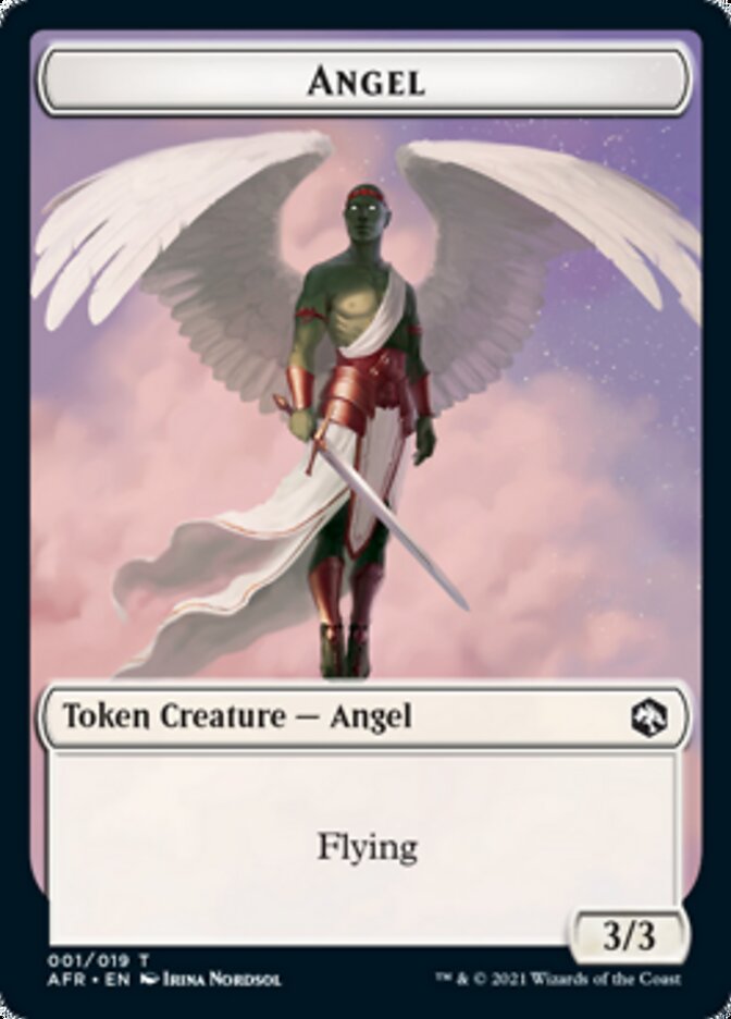 Angel Token [Dungeons & Dragons: Adventures in the Forgotten Realms Tokens] | Shuffle n Cut Hobbies & Games