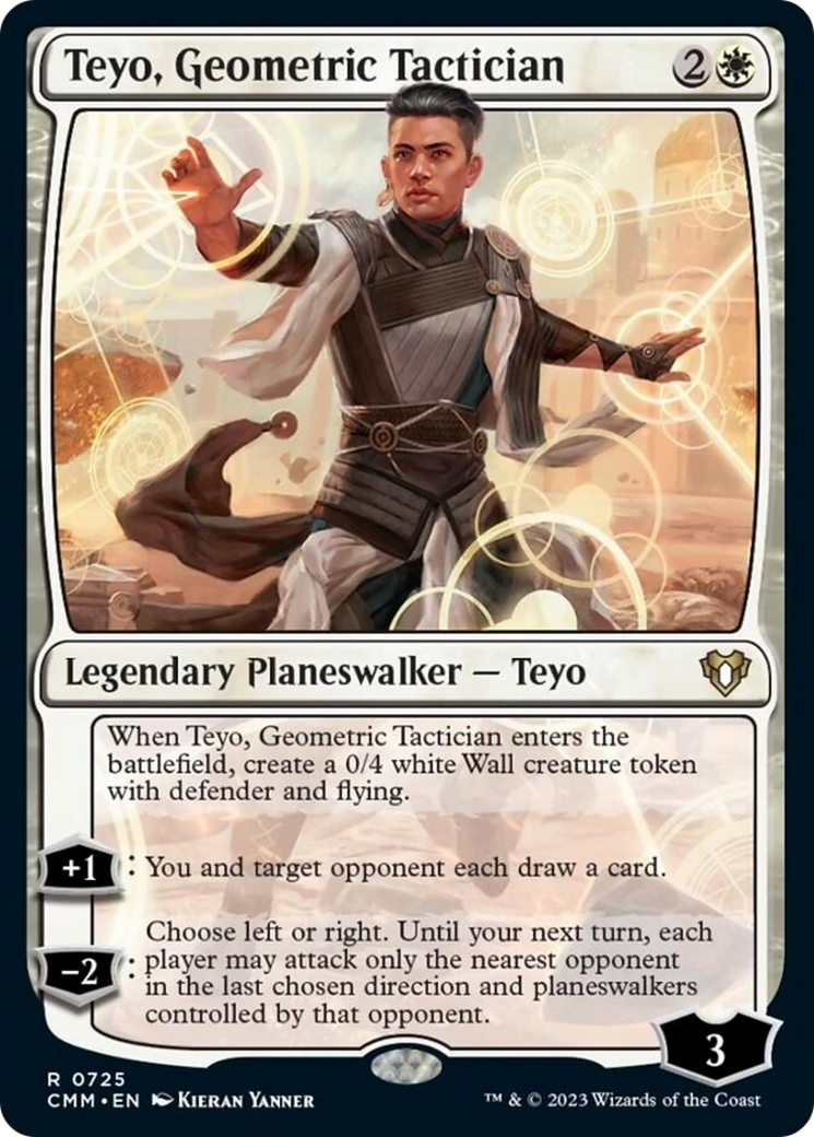 Teyo, Geometric Tactician [Commander Masters] | Shuffle n Cut Hobbies & Games