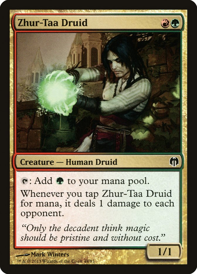 Zhur-Taa Druid [Duel Decks: Heroes vs. Monsters] | Shuffle n Cut Hobbies & Games