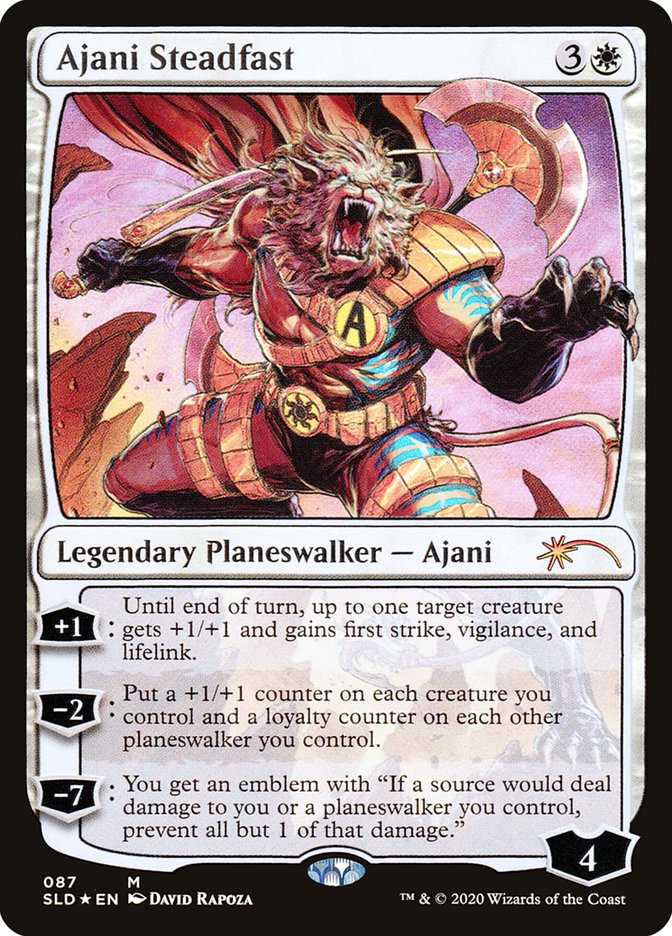 Ajani Steadfast [Secret Lair Drop Series] | Shuffle n Cut Hobbies & Games