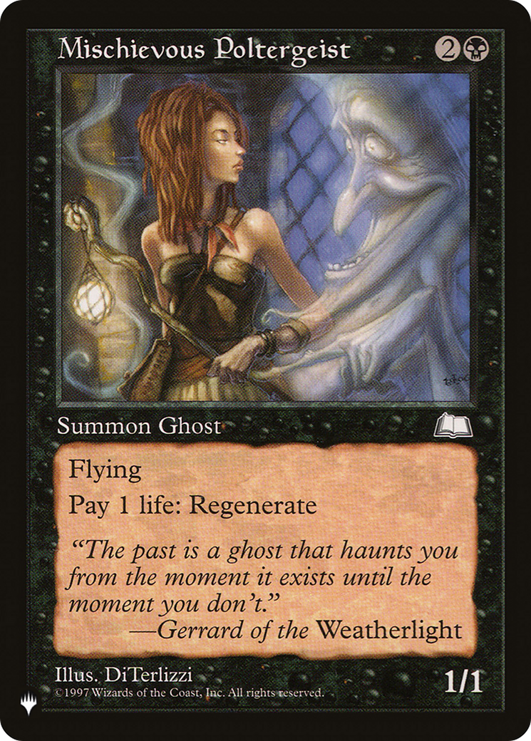 Mischievous Poltergeist [The List] | Shuffle n Cut Hobbies & Games