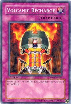 Volcanic Recharge [FOTB-EN049] Common | Shuffle n Cut Hobbies & Games