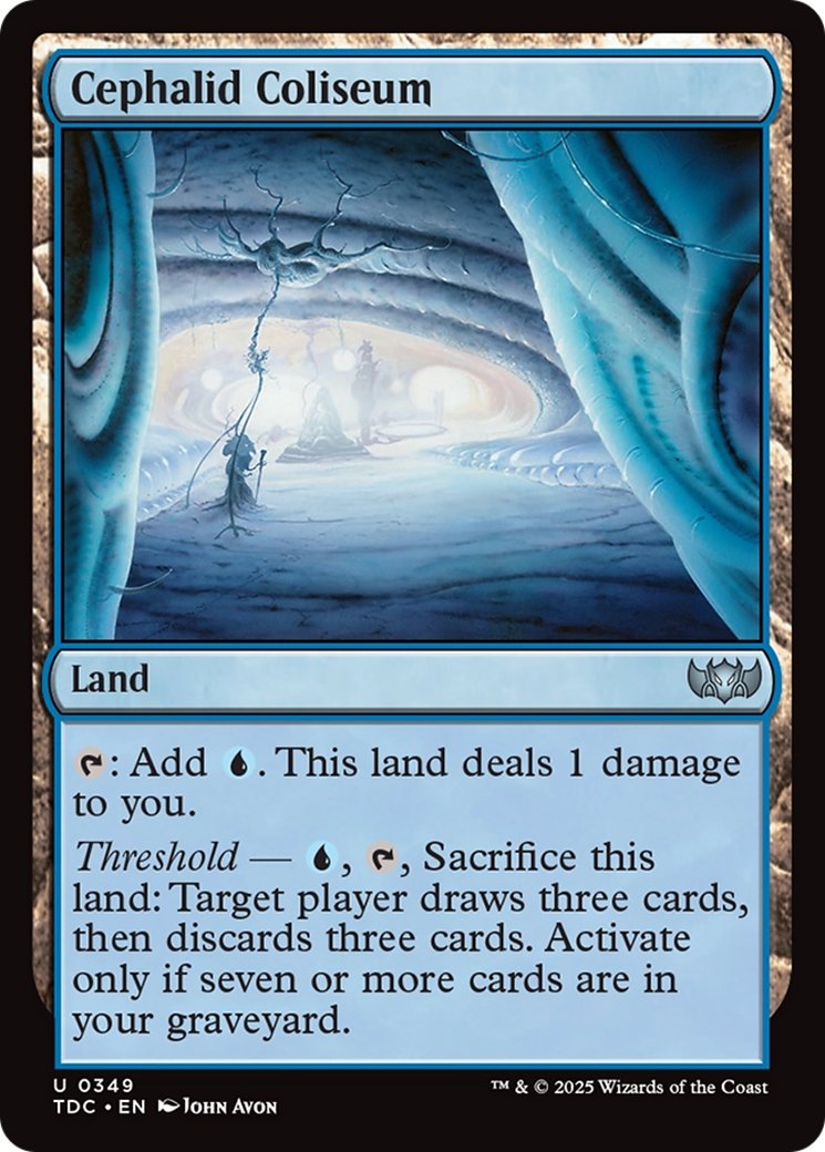 Cephalid Coliseum [Tarkir: Dragonstorm Commander] | Shuffle n Cut Hobbies & Games