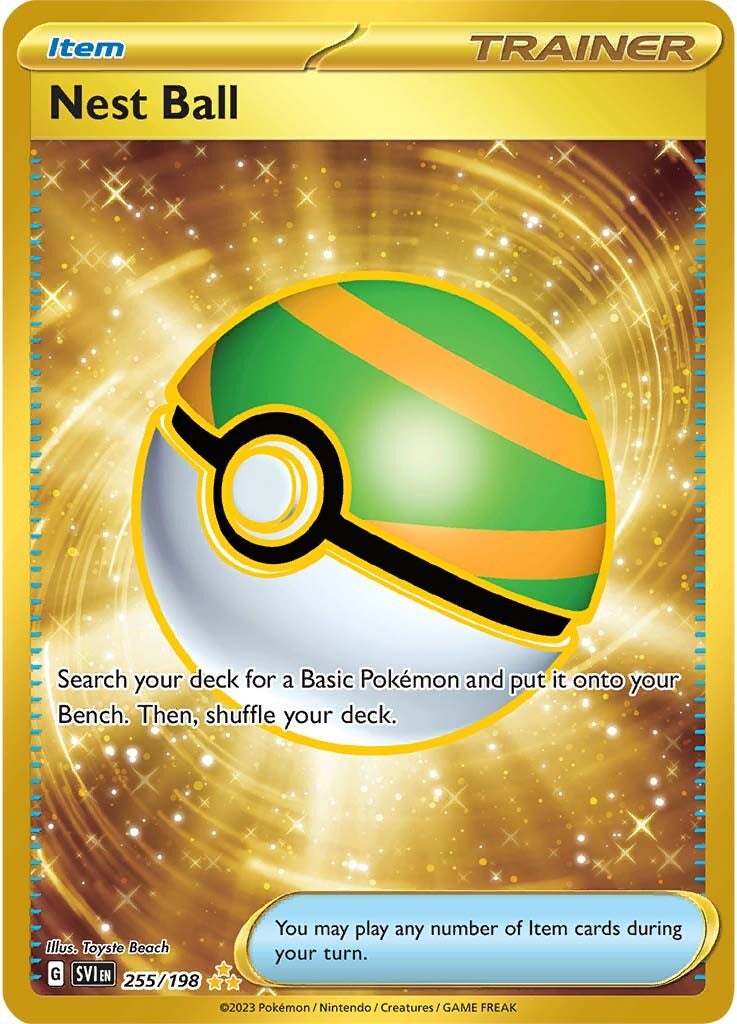 Nest Ball (255/198) [Scarlet & Violet: Base Set] | Shuffle n Cut Hobbies & Games