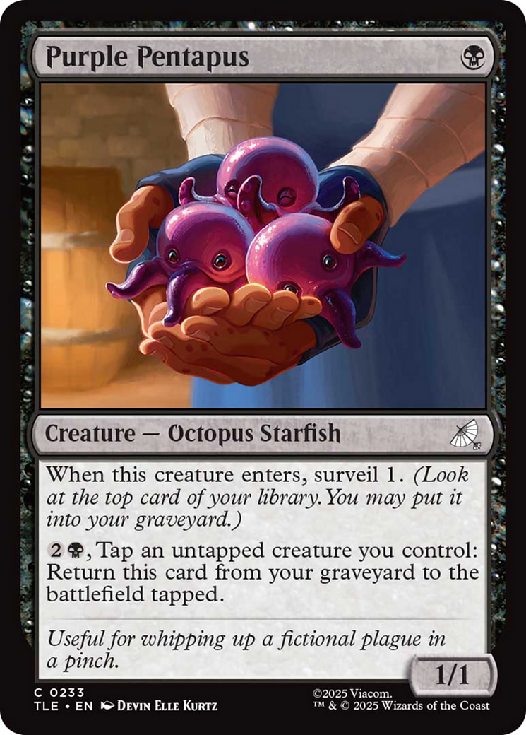 Purple Pentapus [Avatar: The Last Airbender: Eternal-Legal] | Shuffle n Cut Hobbies & Games