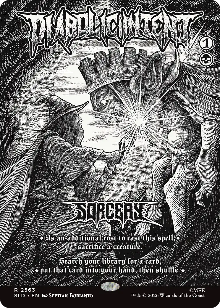 Diabolic Intent [Secret Lair Drop Series] | Shuffle n Cut Hobbies & Games