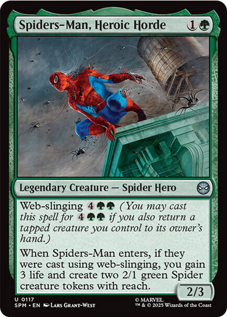 Spiders-Man, Heroic Horde [Marvel's Spider-Man] | Shuffle n Cut Hobbies & Games