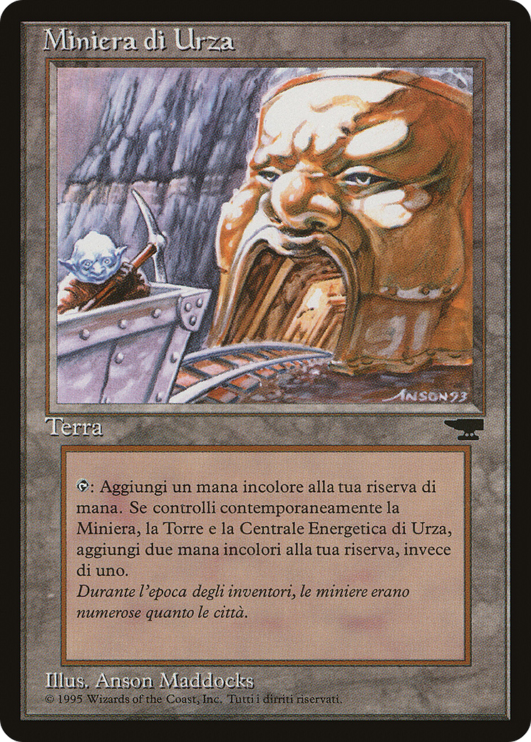 Urza's Mine (Pulley) (Italian) - "Miniera di Urza" [Renaissance] | Shuffle n Cut Hobbies & Games