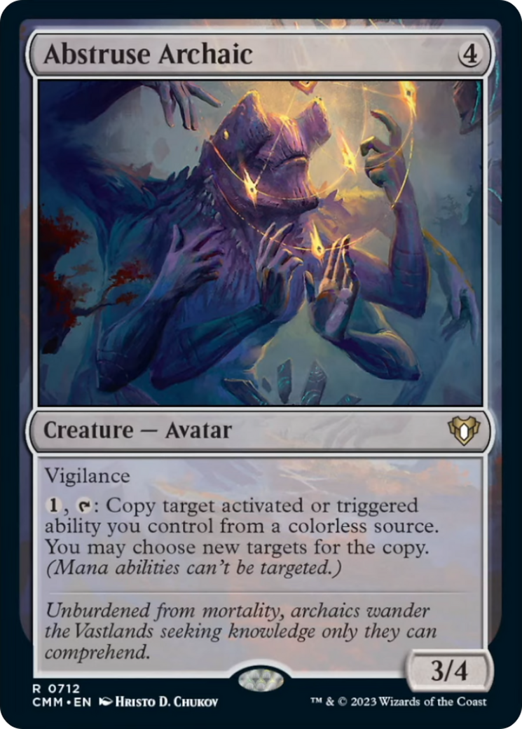 Abstruse Archaic [Commander Masters] | Shuffle n Cut Hobbies & Games