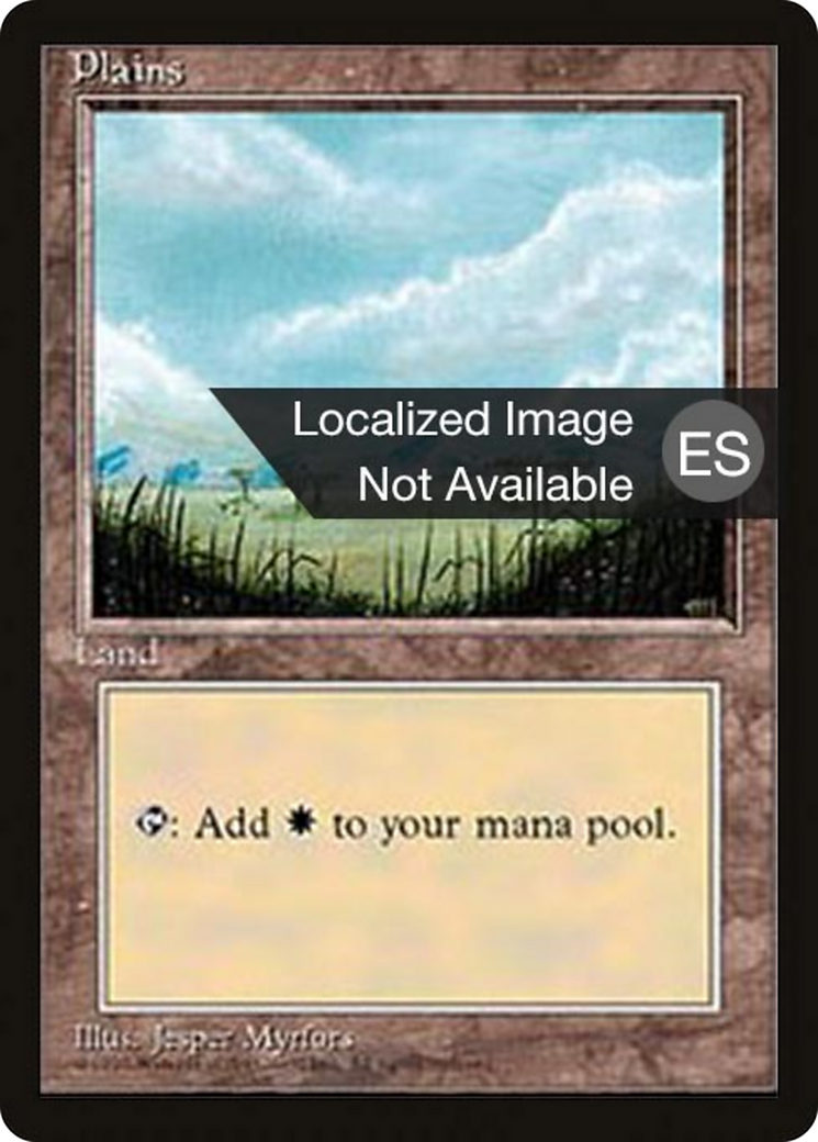 Plains (B) [Fourth Edition (Foreign Black Border)] | Shuffle n Cut Hobbies & Games