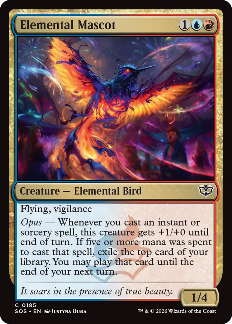 Elemental Mascot [Secrets of Strixhaven] | Shuffle n Cut Hobbies & Games