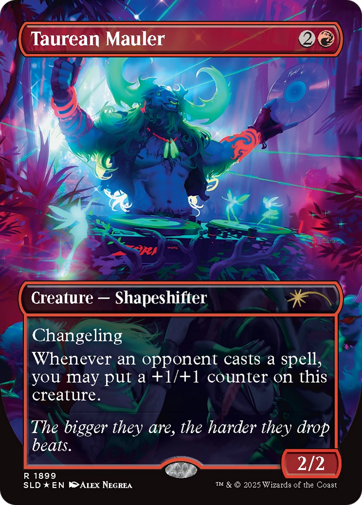 Taurean Mauler (Double Rainbow Foil) [Secret Lair Drop Series] | Shuffle n Cut Hobbies & Games