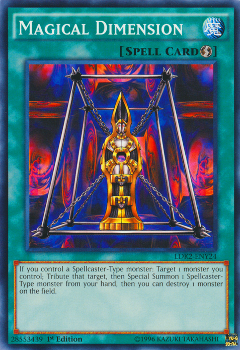 Magical Dimension [LDK2-ENY24] Common | Shuffle n Cut Hobbies & Games