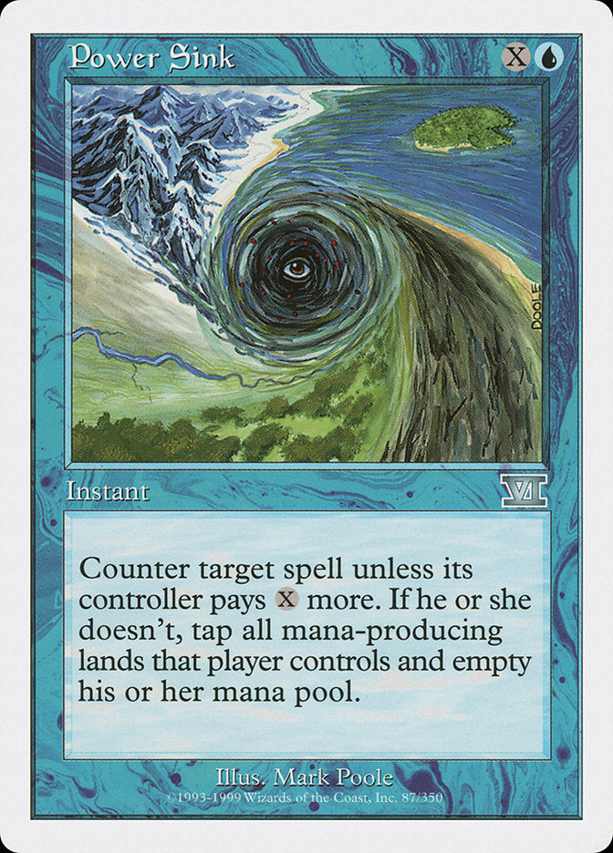 Power Sink [Classic Sixth Edition] | Shuffle n Cut Hobbies & Games