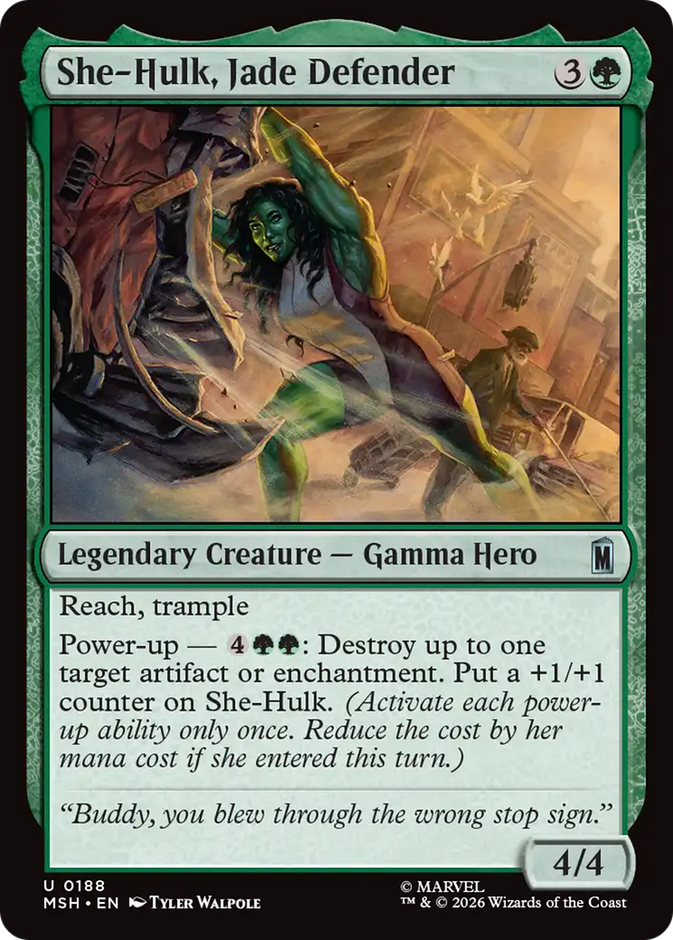 She-Hulk, Attorney-at-Law [Marvel Super Heroes] | Shuffle n Cut Hobbies & Games
