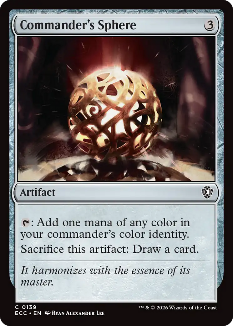 Commander's Sphere [Lorwyn Eclipsed Commander] | Shuffle n Cut Hobbies & Games