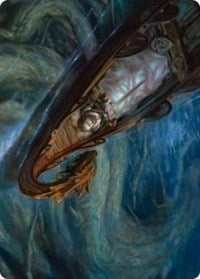 Funeral Longboat Art Card [Kaldheim Art Series] | Shuffle n Cut Hobbies & Games