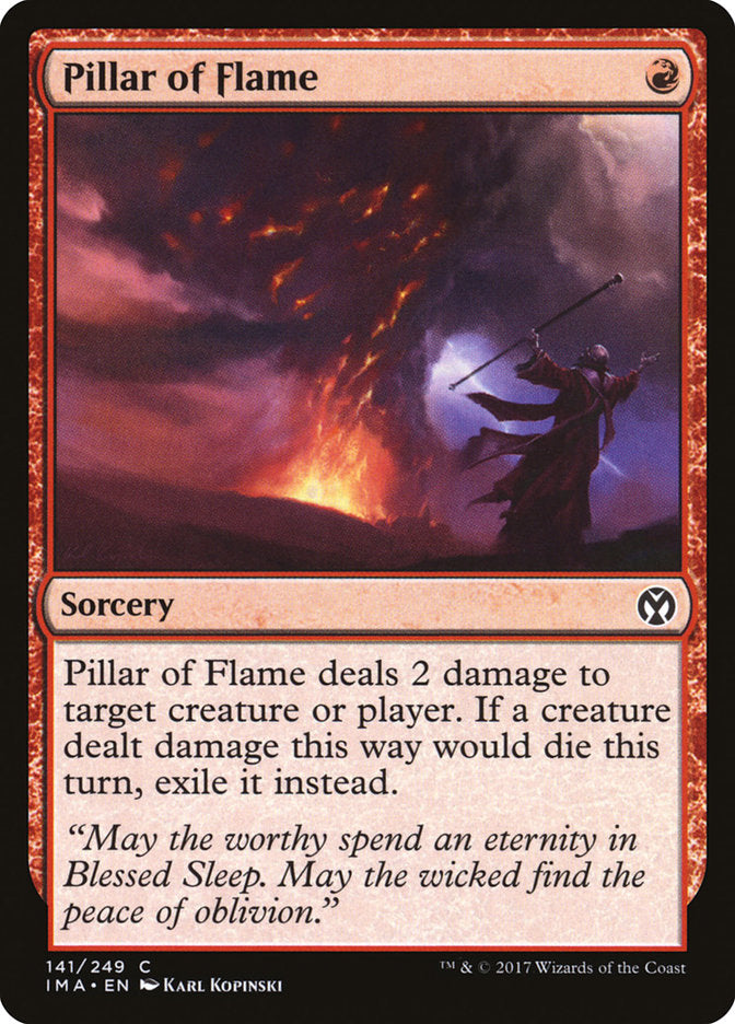Pillar of Flame [Iconic Masters] | Shuffle n Cut Hobbies & Games