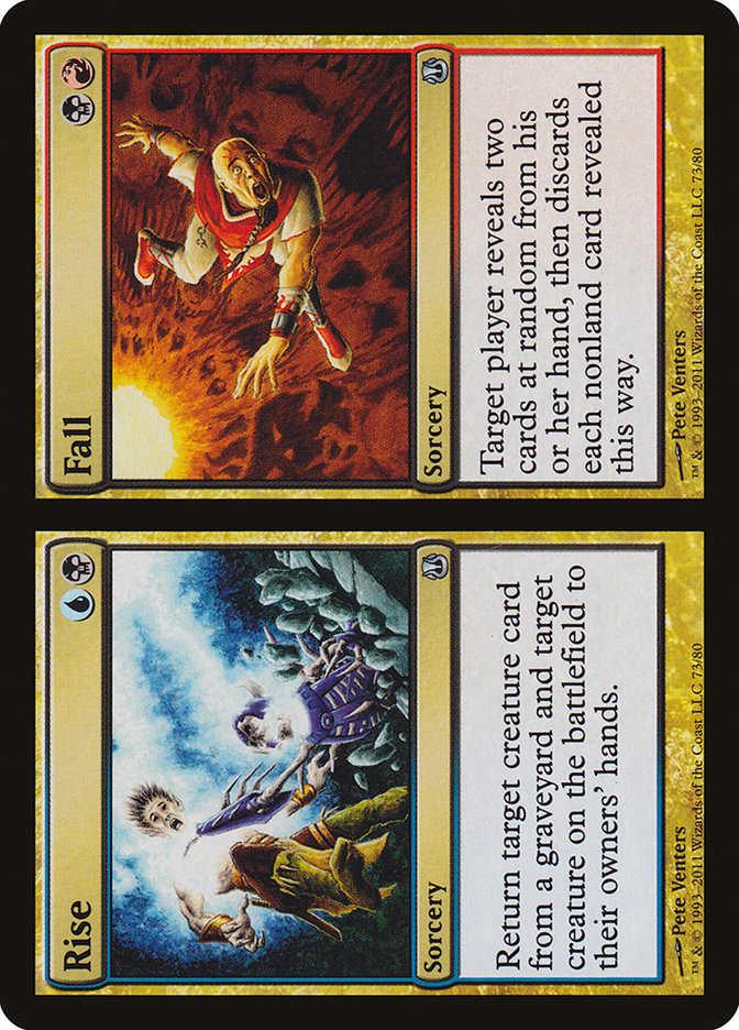 Rise // Fall [Duel Decks: Ajani vs. Nicol Bolas] | Shuffle n Cut Hobbies & Games