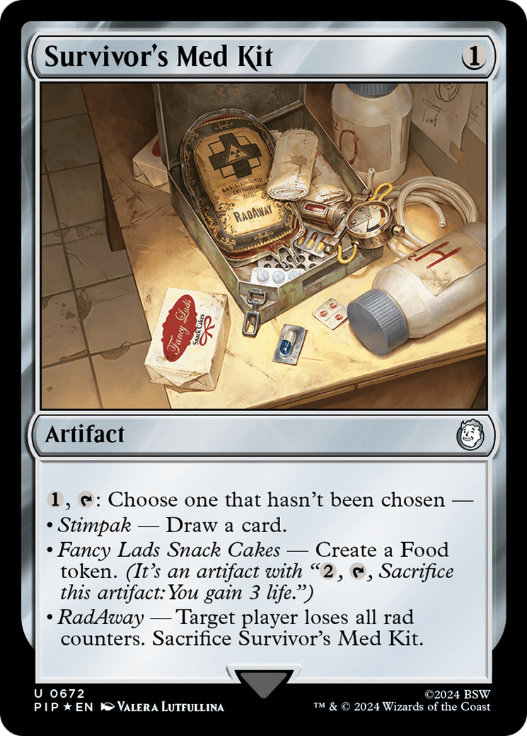 Survivor's Med Kit (Surge Foil) [Fallout] | Shuffle n Cut Hobbies & Games