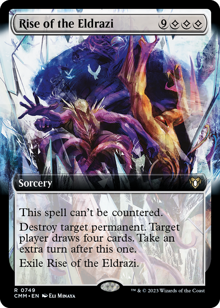 Rise of the Eldrazi (Extended Art) [Commander Masters] | Shuffle n Cut Hobbies & Games