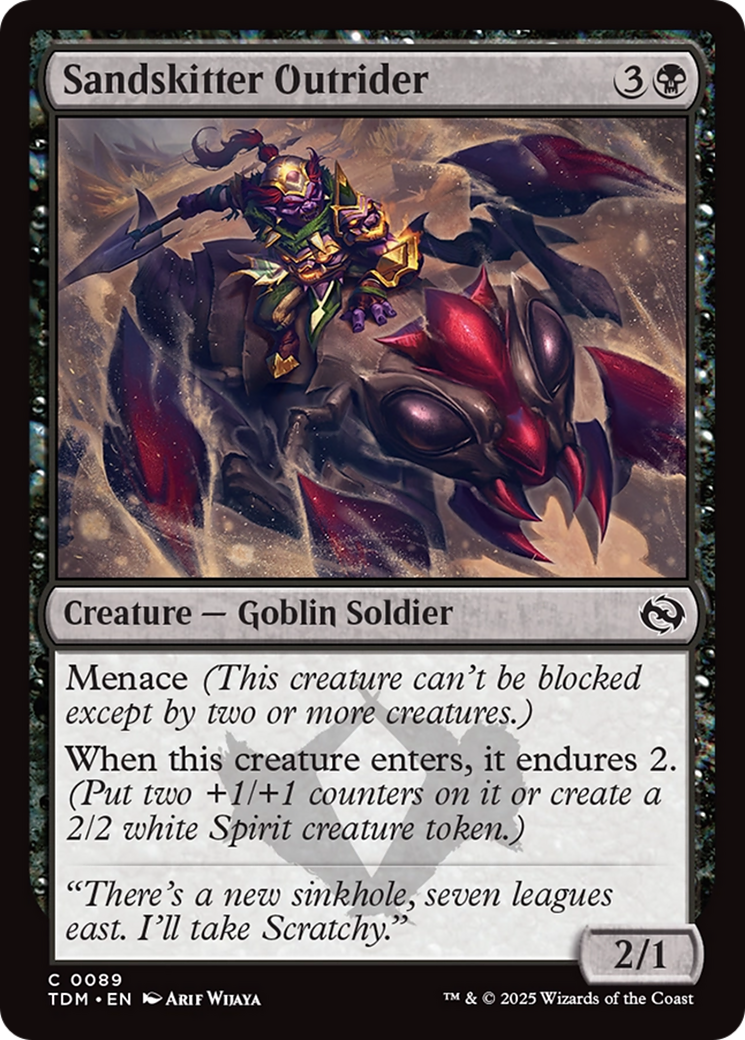 Sandskitter Outrider [Tarkir: Dragonstorm] | Shuffle n Cut Hobbies & Games
