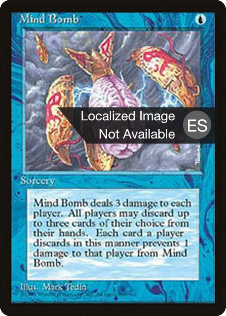 Mind Bomb [Fourth Edition Foreign Black Border] | Shuffle n Cut Hobbies & Games