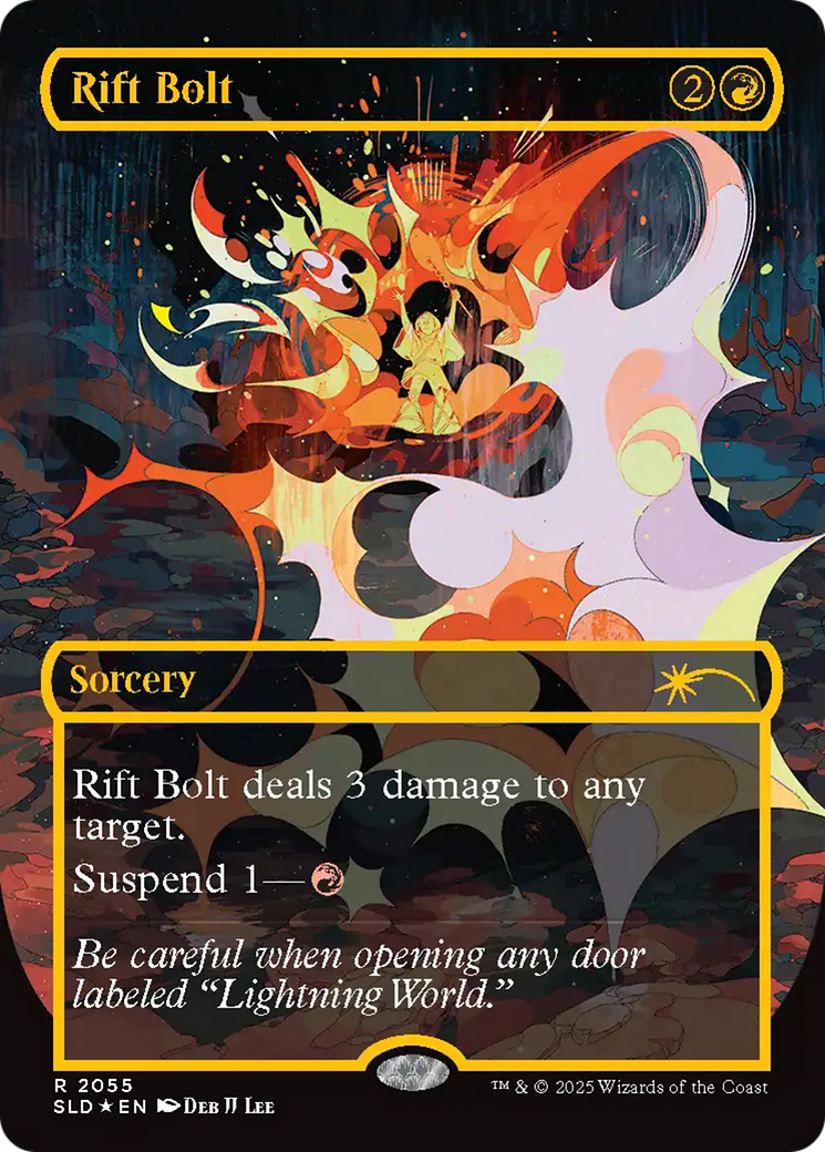 Rift Bolt (2055) (Raised Foil) [Secret Lair Drop Series] | Shuffle n Cut Hobbies & Games